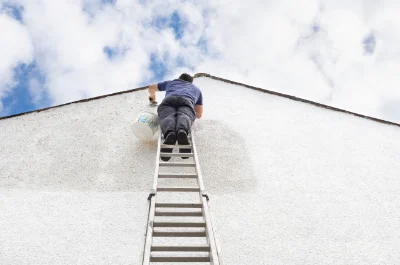 Peinture extérieure à Merpins — façades et ravalement
